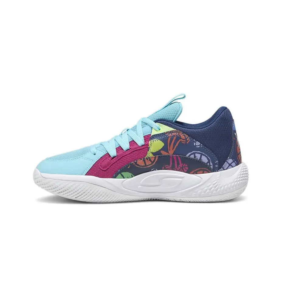 Puma shoes - PUMA Court Rider Chaos Fresh Basketball - 37913801 - Blue 7