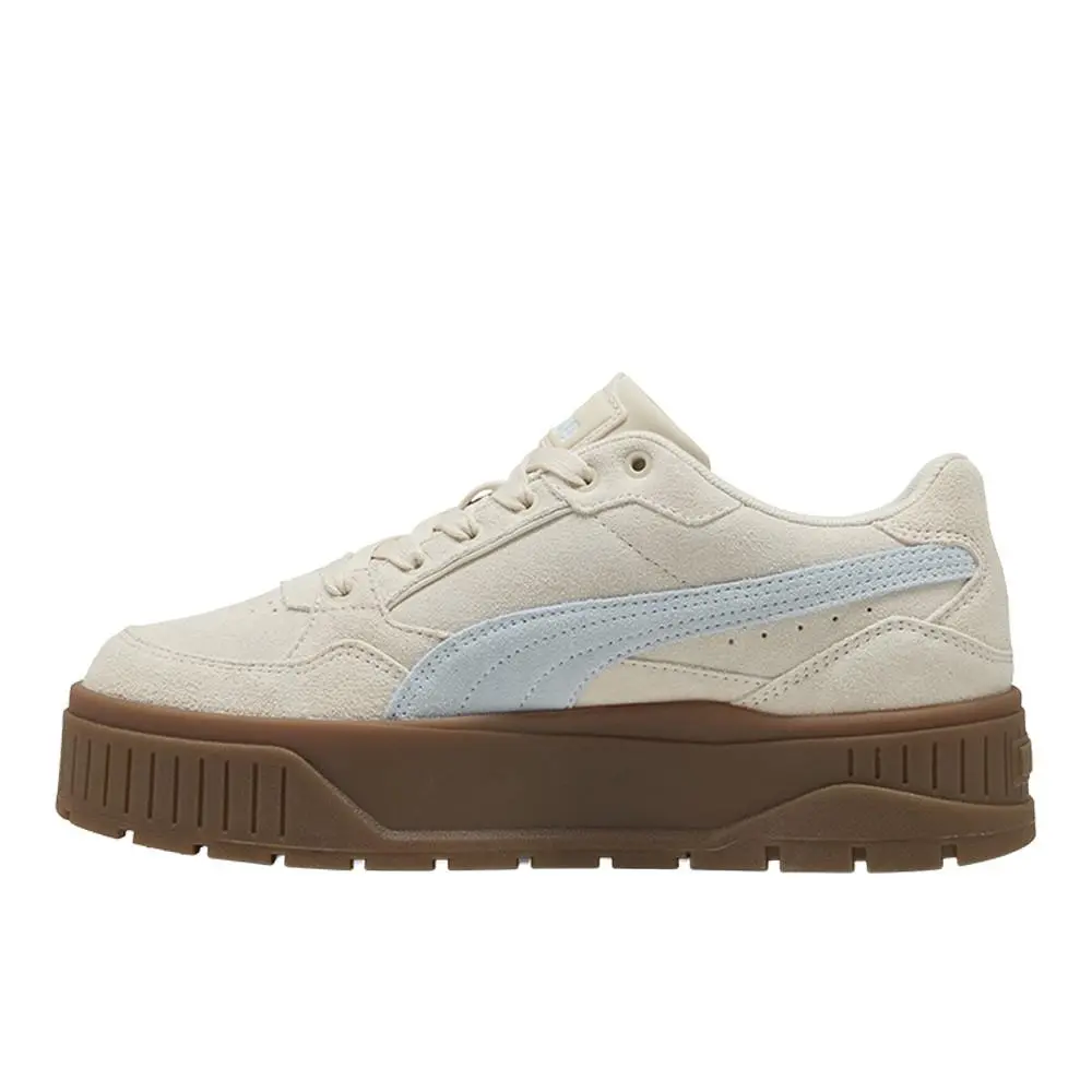 Puma shoes - PUMA Karmen Ii Idol Suede Lace Up - 39746216 - Beige 1