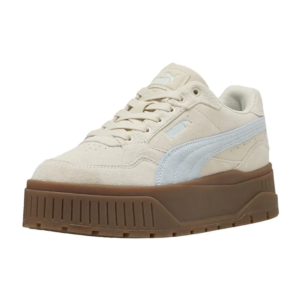 Puma shoes - PUMA Karmen Ii Idol Suede Lace Up - 39746216 - Beige 8