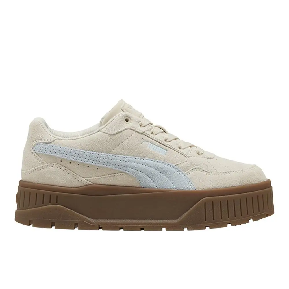 Puma shoes - PUMA Karmen Ii Idol Suede Lace Up - 39746216 - Beige 7