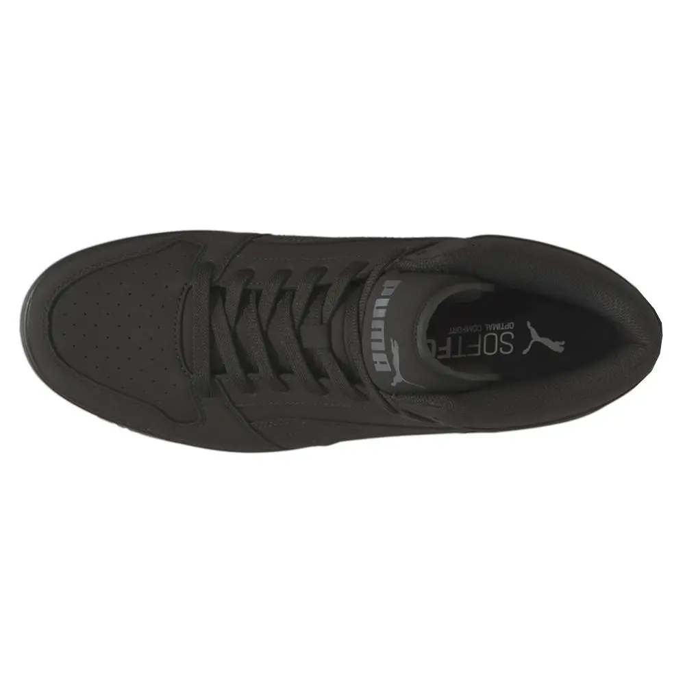Puma shoes - PUMA Rebound Layup Nubuck High Top - 39890701 - Black 8