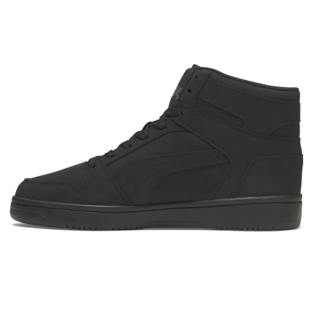 Puma shoes - PUMA Rebound Layup Nubuck High Top - 39890701 - Black 7
