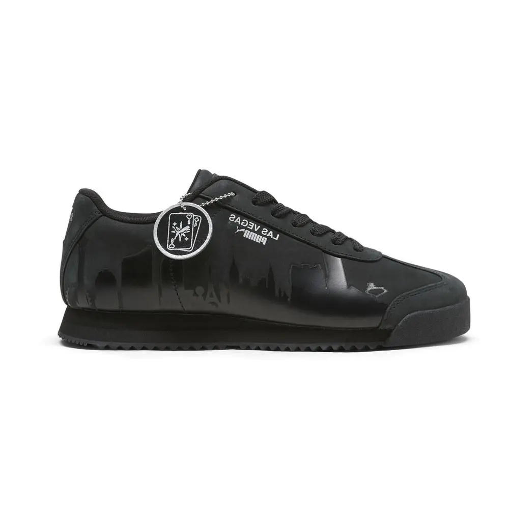 Puma shoes - PUMA Roma Skyline Vegas Flagship Lace Up - 40240401 - Black 5