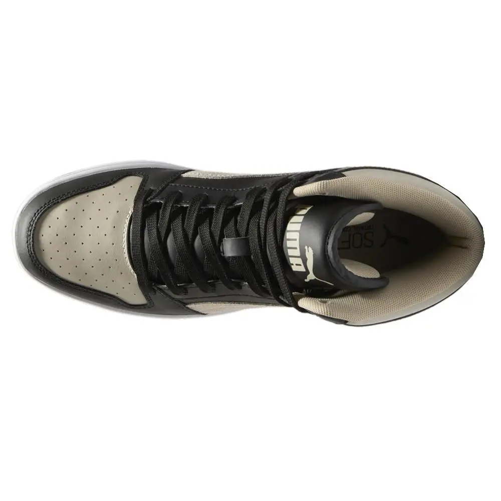Puma shoes - PUMA Rebound Layup Dust High Top - 40050201 - Beige, Black 2