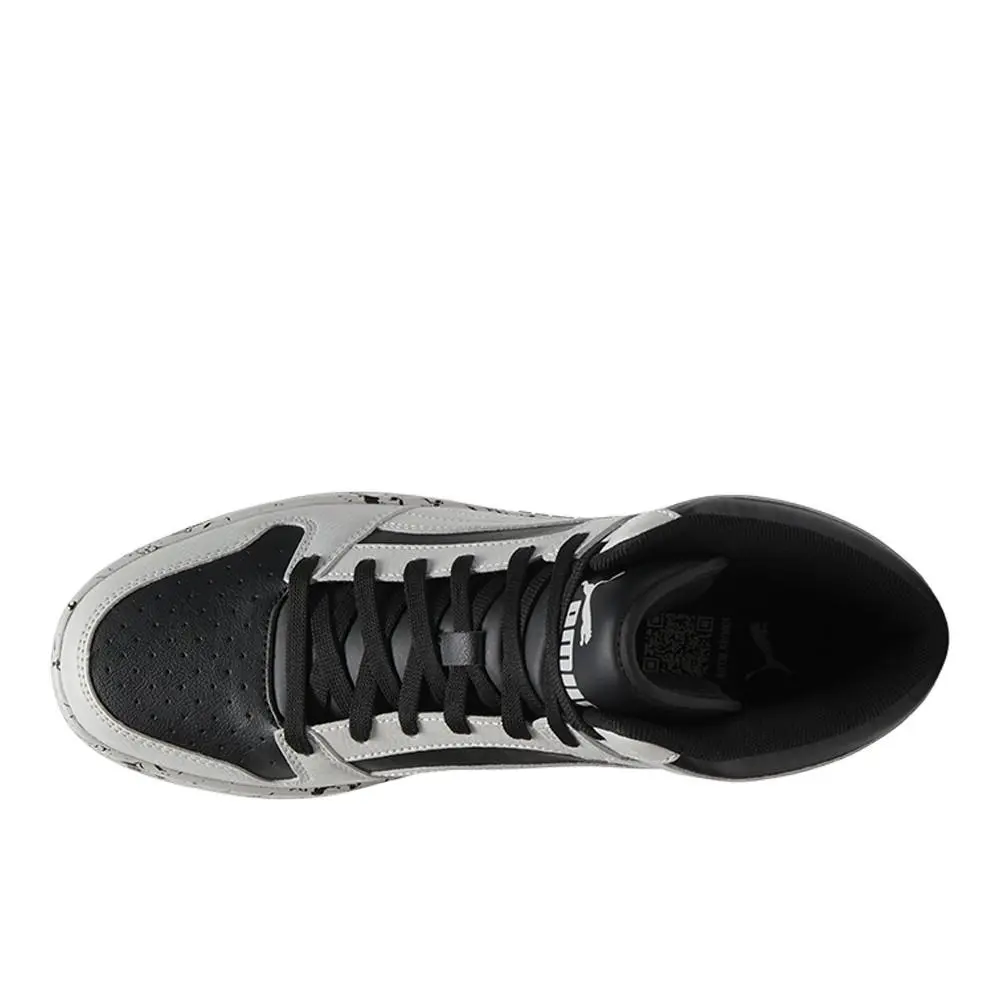 Puma shoes - PUMA Rebound Layup Rcl Marble Lace Up - 40329203 - Black, White 2