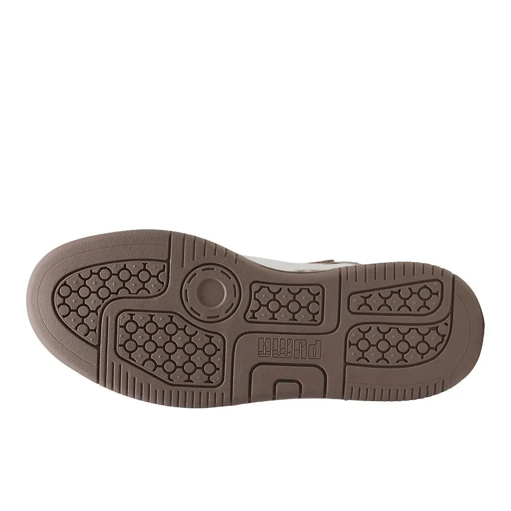Puma shoes - PUMA Rebound Femme Mid Houndstooth Lace Up - 40813501 - Beige 3