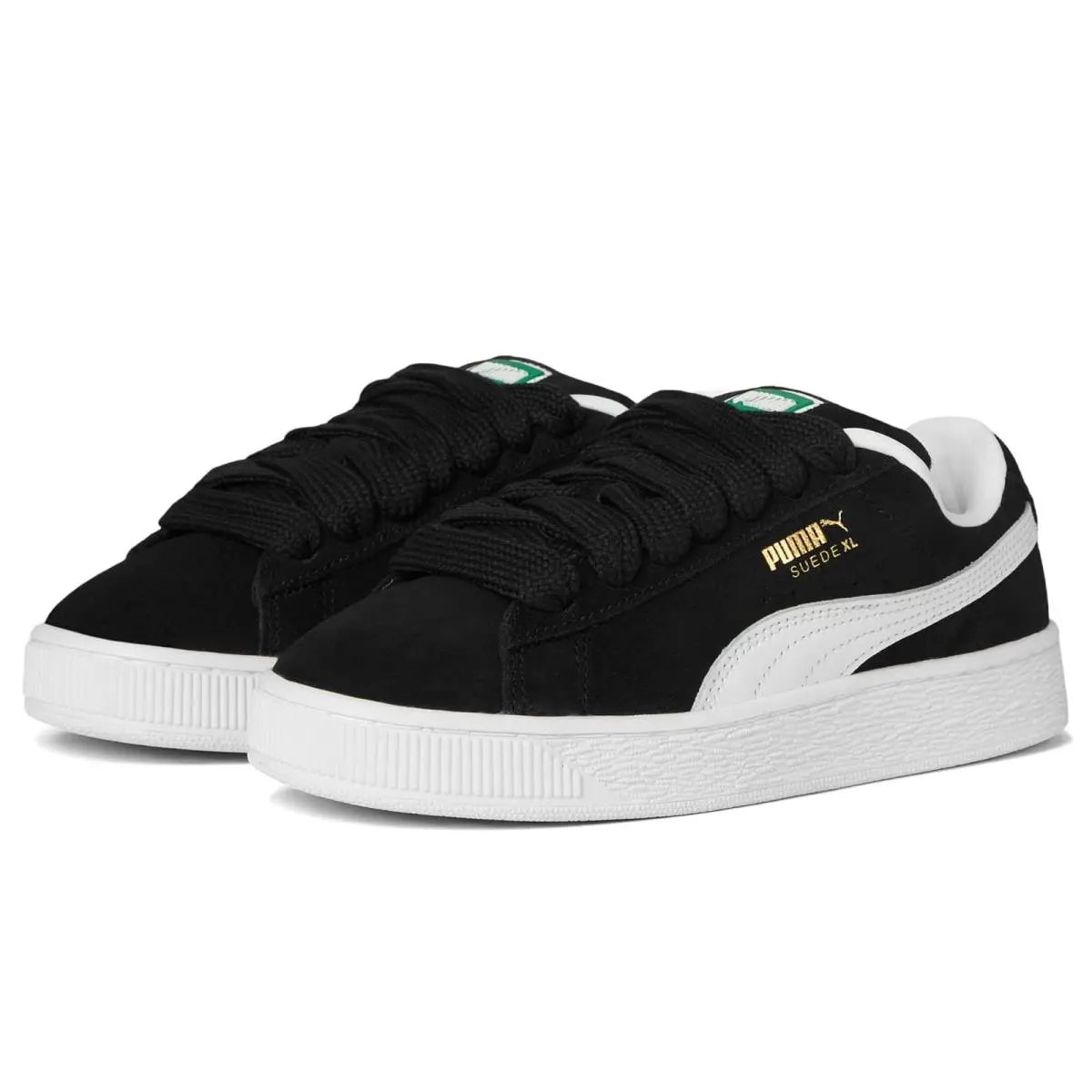Children Unisex Sneakers Athletic Shoes  Kids Suede XL Big Kid  Black/ White by Puma