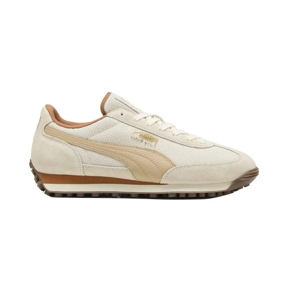 Puma Easy Rider Elevated Lace Up Mens White Sneakers Casual Shoes 40125301