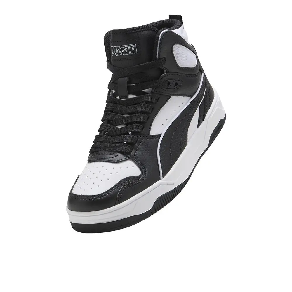 Puma shoes - PUMA Rebound Break Mid Lace Up  Youth - 40410502 - Black 4