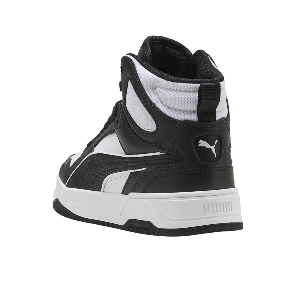 Puma shoes - PUMA Rebound Break Mid Lace Up  Youth - 40410502 - Black 5