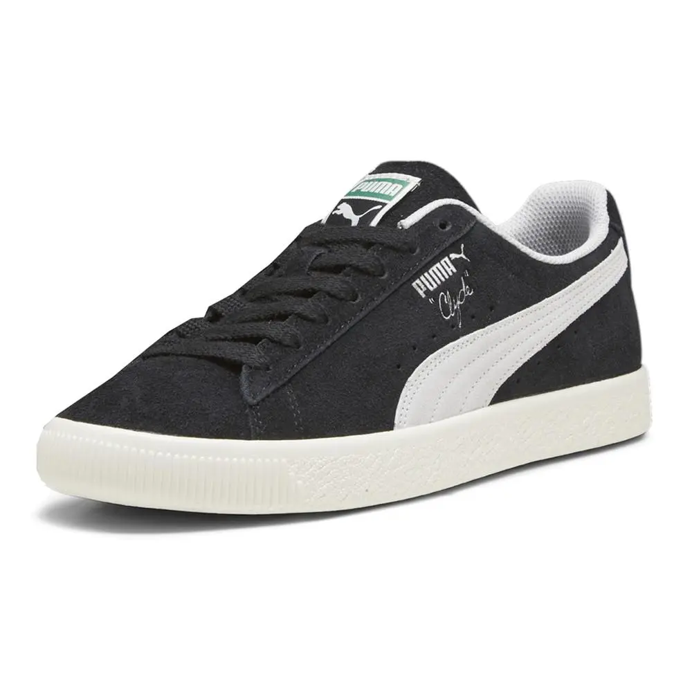 Puma shoes - PUMA Clyde Hairy Suede Lace Up - 39311502 - Black 0