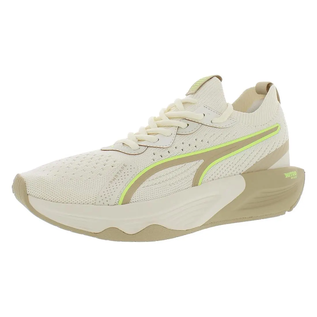 Puma shoes - Pristine/Granola/Fast Yellow, Main: Off-White 5