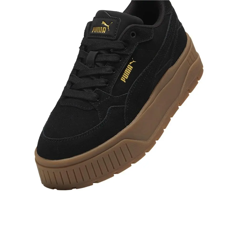 Puma shoes - PUMA Karmen Ii Idol Suede Lace Up - 39746205 - Black 4