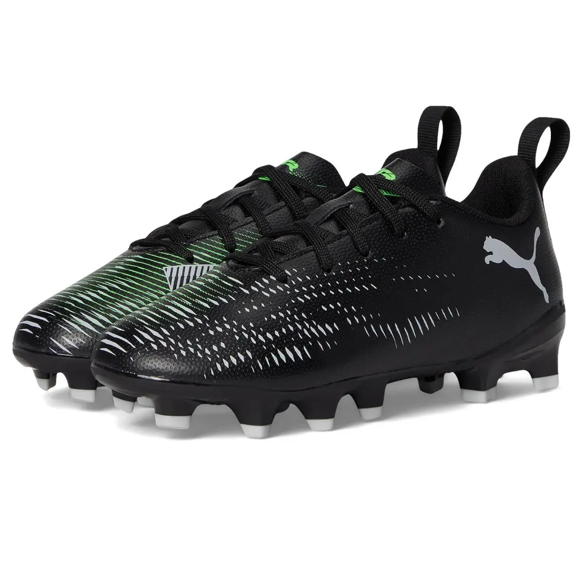 Puma shoes - PUMA Black/Cool Light Gray/Fluo Green 6