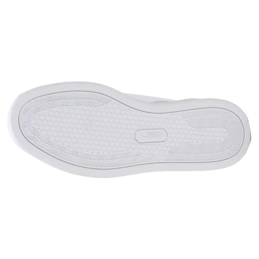 Puma shoes - PUMA Smash V3 Reptile Platform Lace Up - 39225301 - White 3