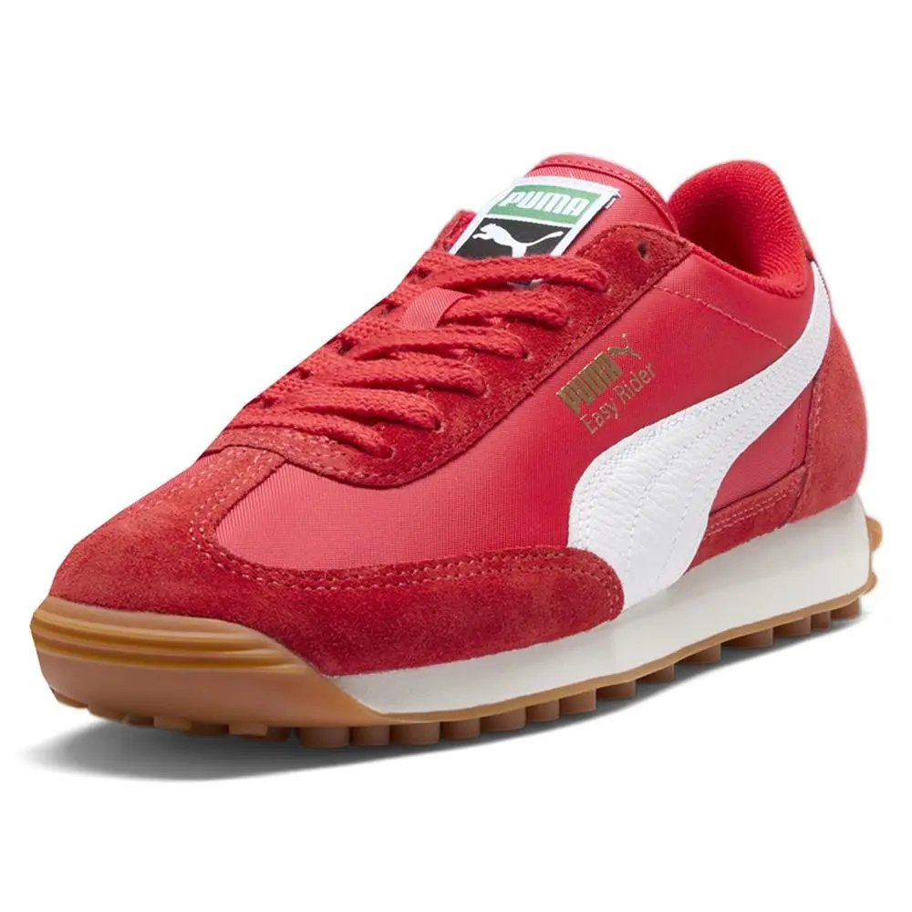 Puma shoes - PUMA Easy Rider Vintage Lace Up - 40077301 - Red 0