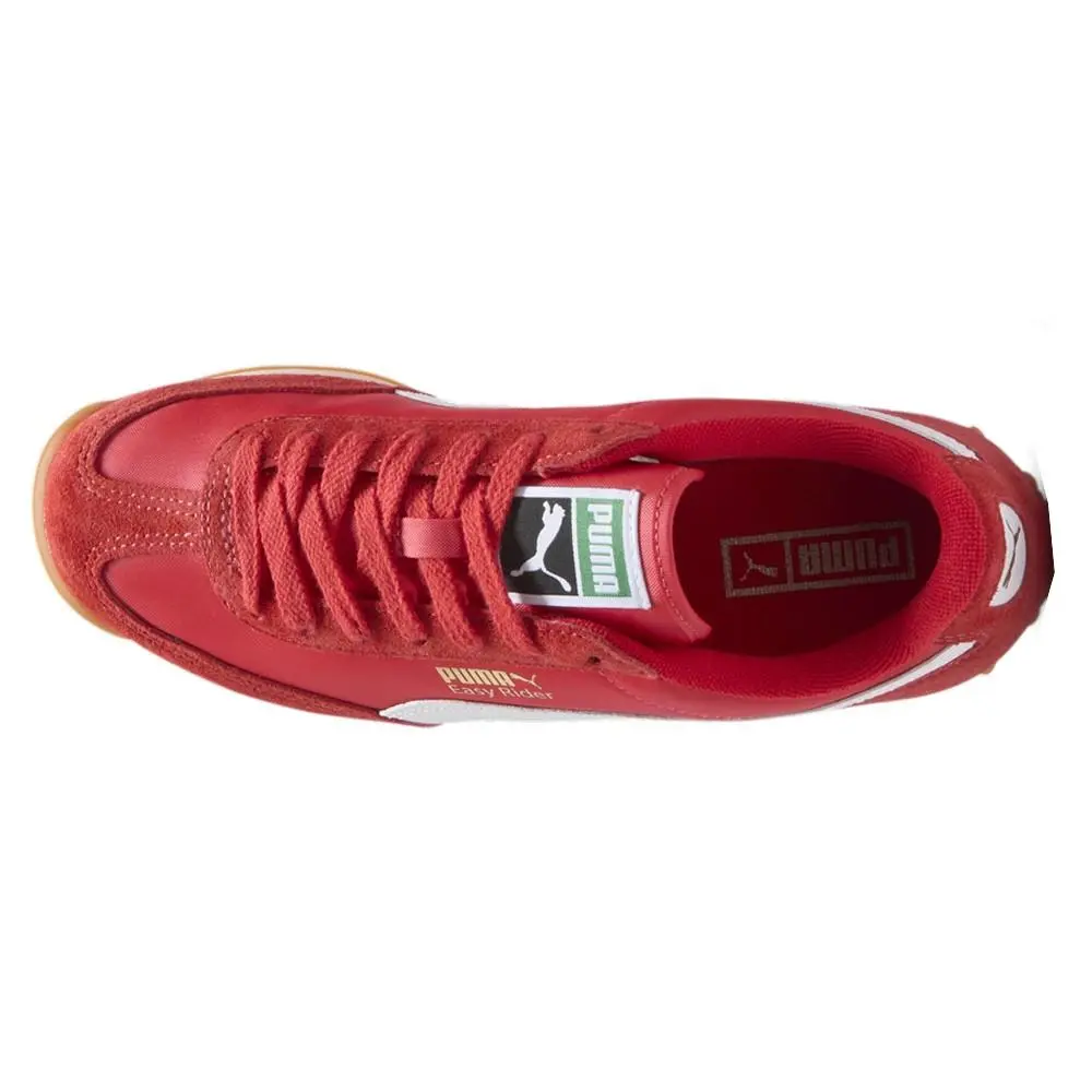 Puma shoes - PUMA Easy Rider Vintage Lace Up - 40077301 - Red 2