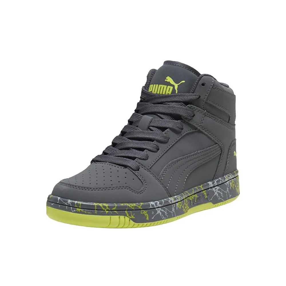Puma shoes - PUMA Rebound Layup Nubuck Mountain Park High Top  Youth - 39511402 - Grey 0