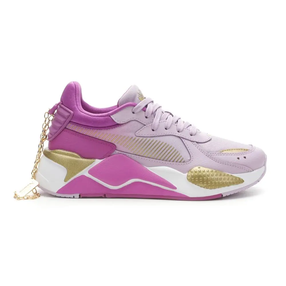 Puma Rsx I Am Brave Lace Up Womens Purple Sneakers Casual Shoes 38868801