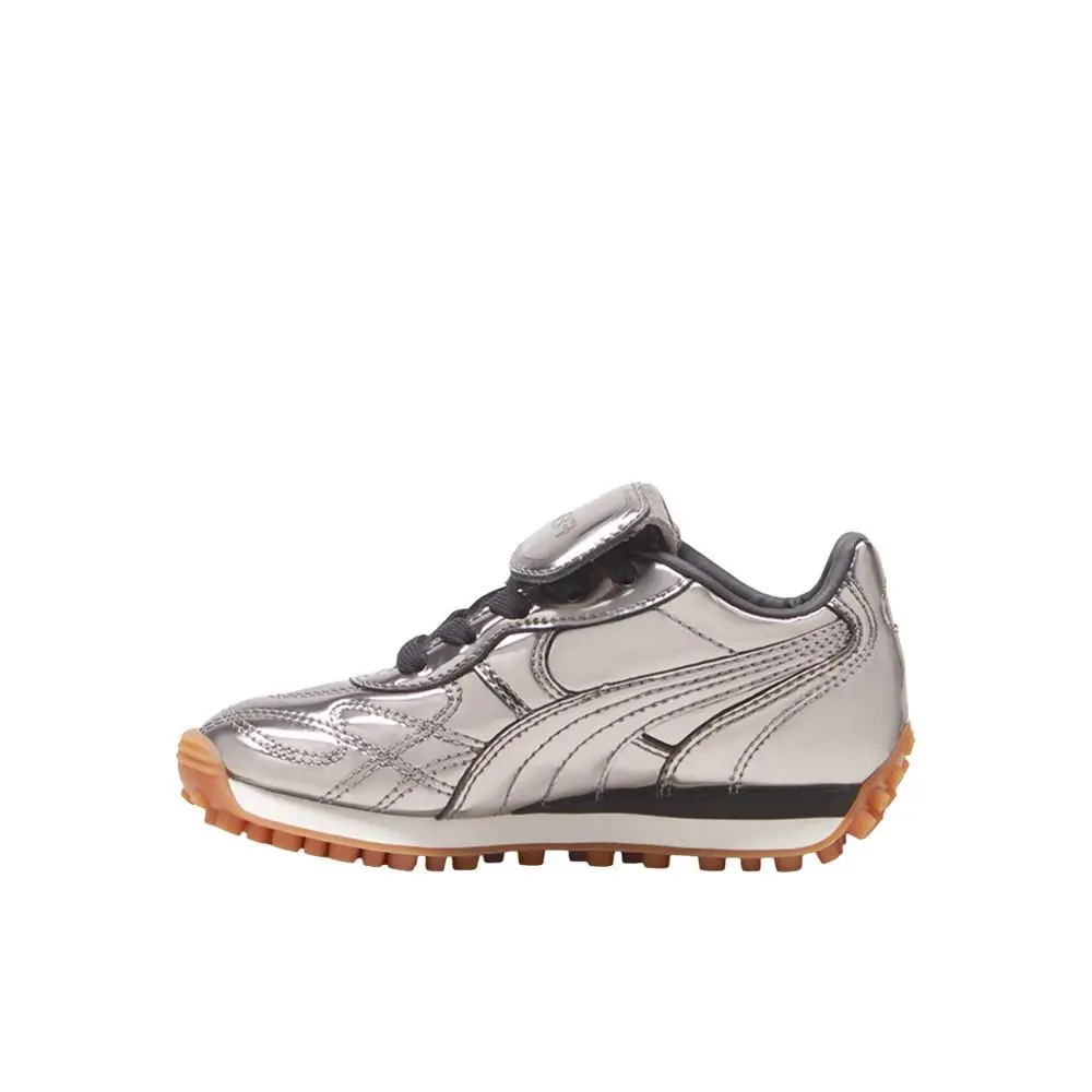 Puma shoes - PUMA Fenty X  Avanti C Lace Up  Youth - 39898501 - Silver 1