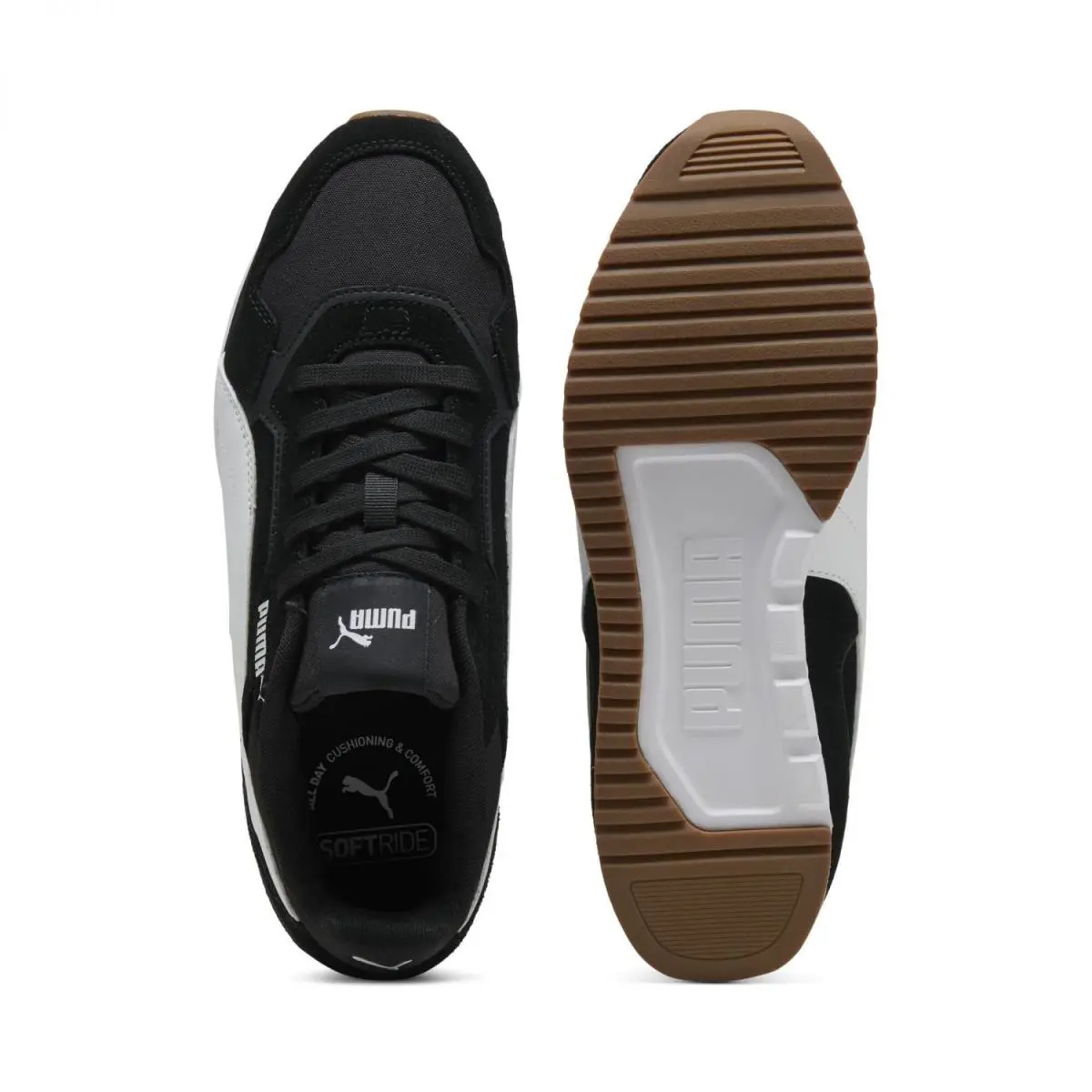 Puma shoes - WHITE/BLACK/GUM 10