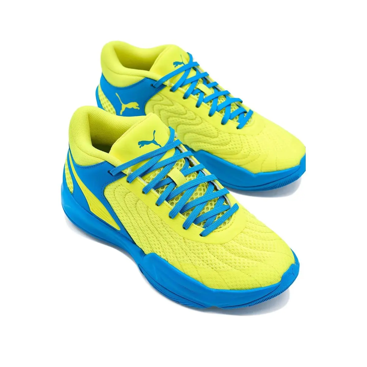 Puma shoes - Electro Royal/Lemon Crush 4