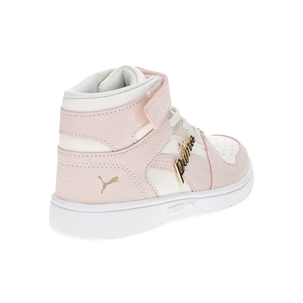 Puma shoes - PUMA Rebound Layup Rcl Bling Slip On Sneaker Youth - 40519902 - White 4