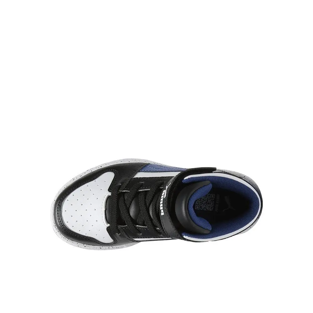 Puma shoes - PUMA Rebound Layup Rcl Speckle Slip On Sneaker Youth - 40520301 - Grey, White 10