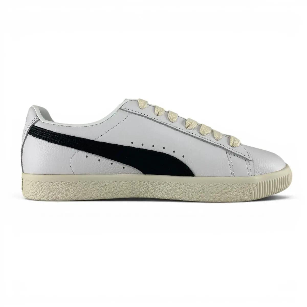 Puma shoes - PUMA Clyde Leather - Clyde Leather - 398703-01 - White 1
