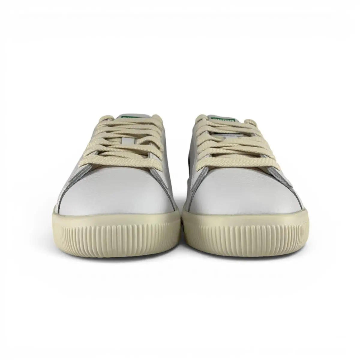Puma shoes - PUMA Clyde Leather - Clyde Leather - 398703-01 - White 4