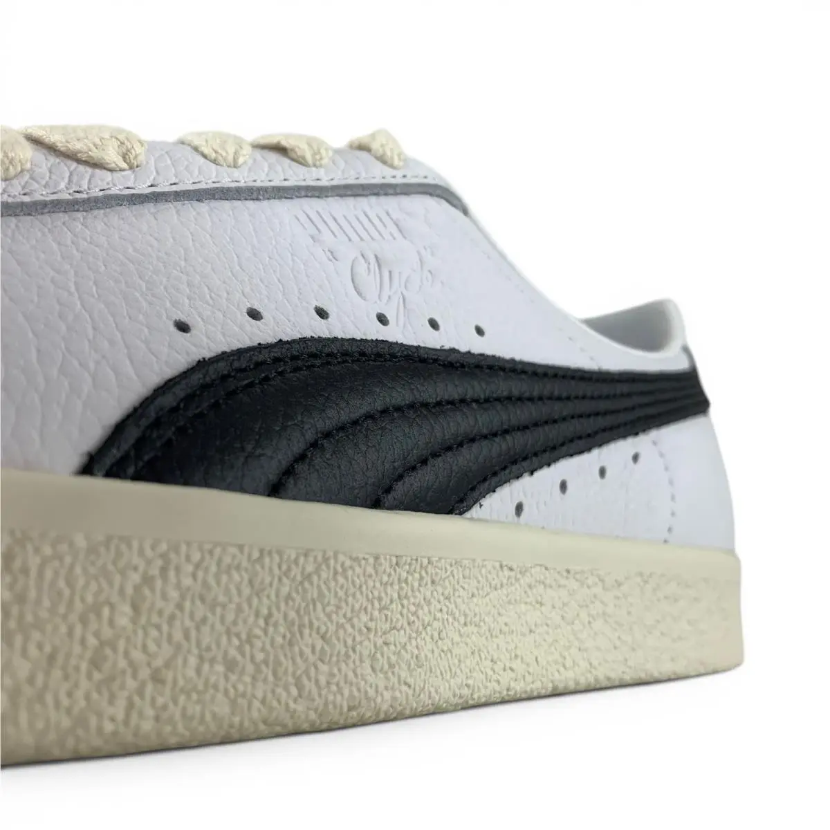 Puma shoes - PUMA Clyde Leather - Clyde Leather - 398703-01 - White 9