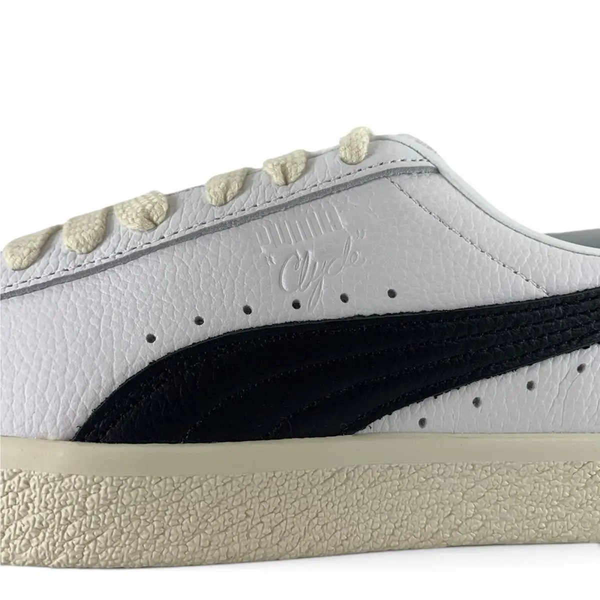 Puma shoes - PUMA Clyde Leather - Clyde Leather - 398703-01 - White 7