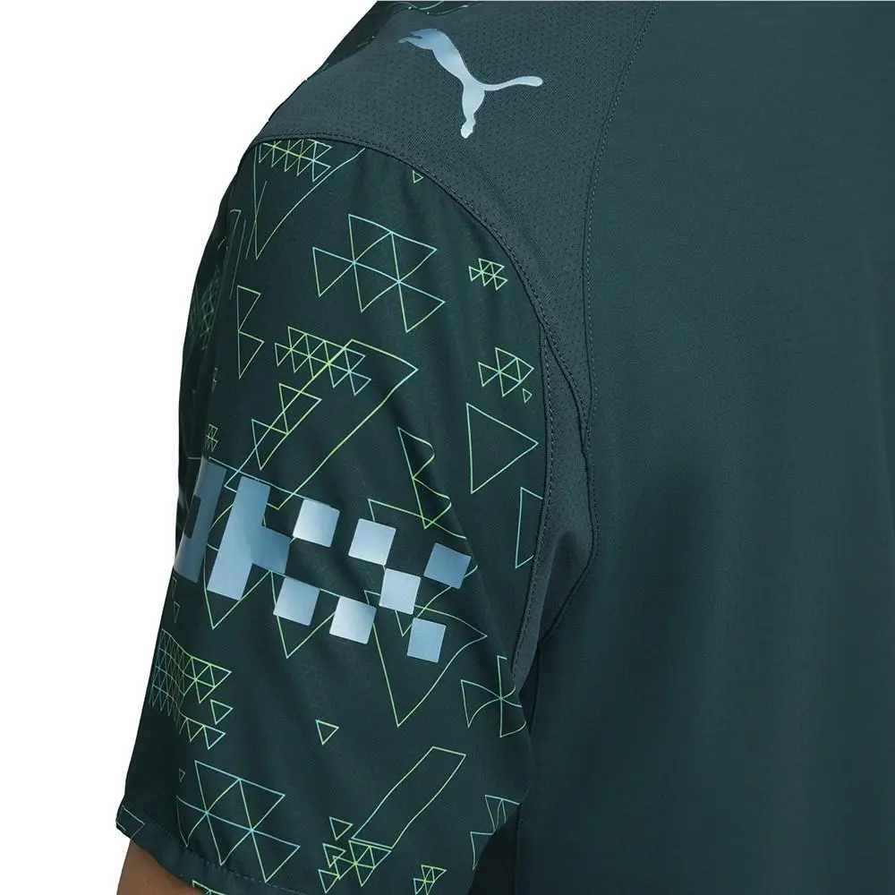 Puma clothing - PUMA Manchester City 2526 Authentic Replica Fourth Jersey - 78269104 - Green 12