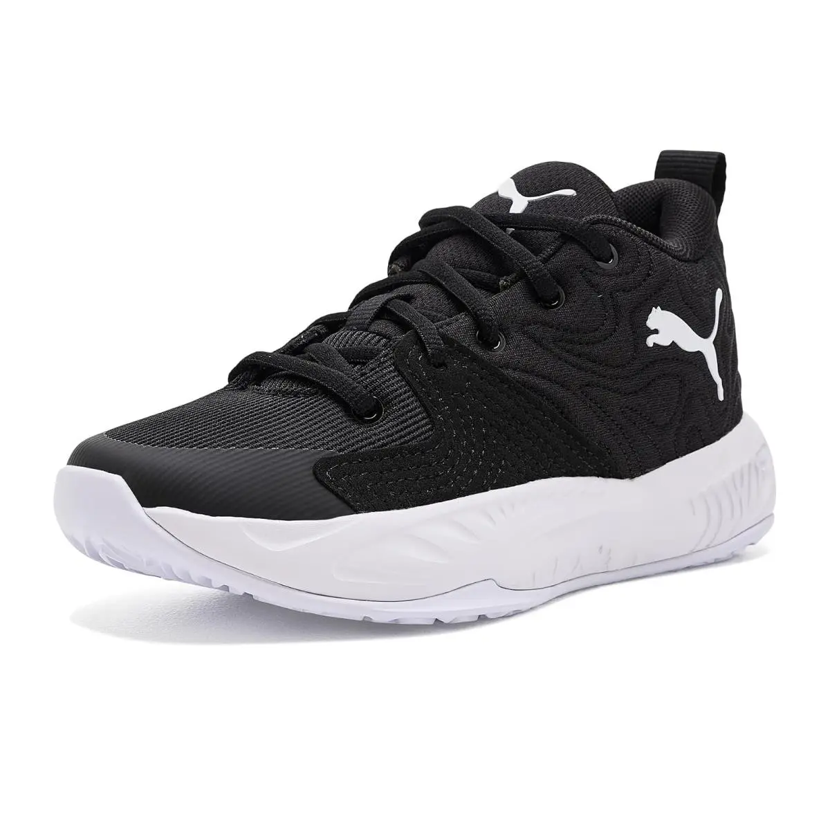 Children Unisex Puma Kids Court Pro 3 Basketball Shoes Little Kid/big Kid
