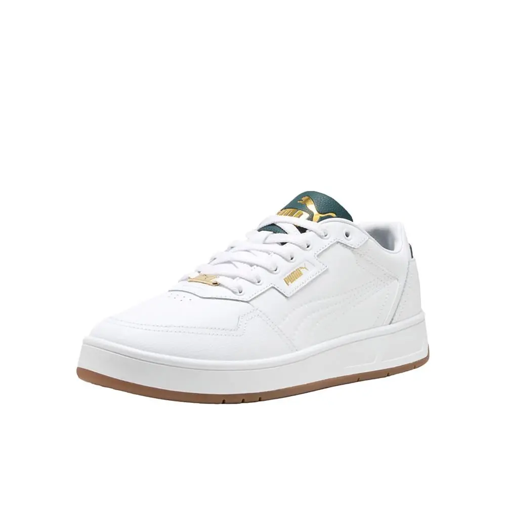 Puma shoes - PUMA Court Classic Lux Lace Up - 39501913 - White 0