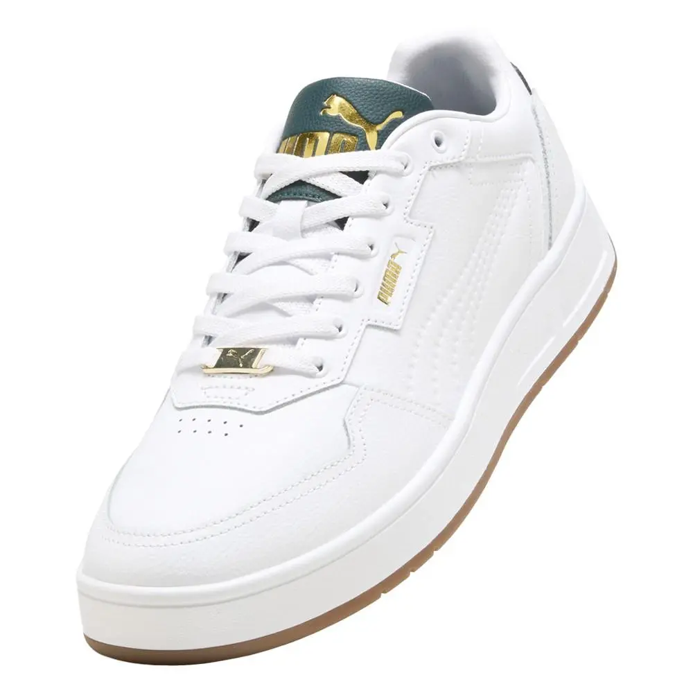 Puma shoes - PUMA Court Classic Lux Lace Up - 39501913 - White 4