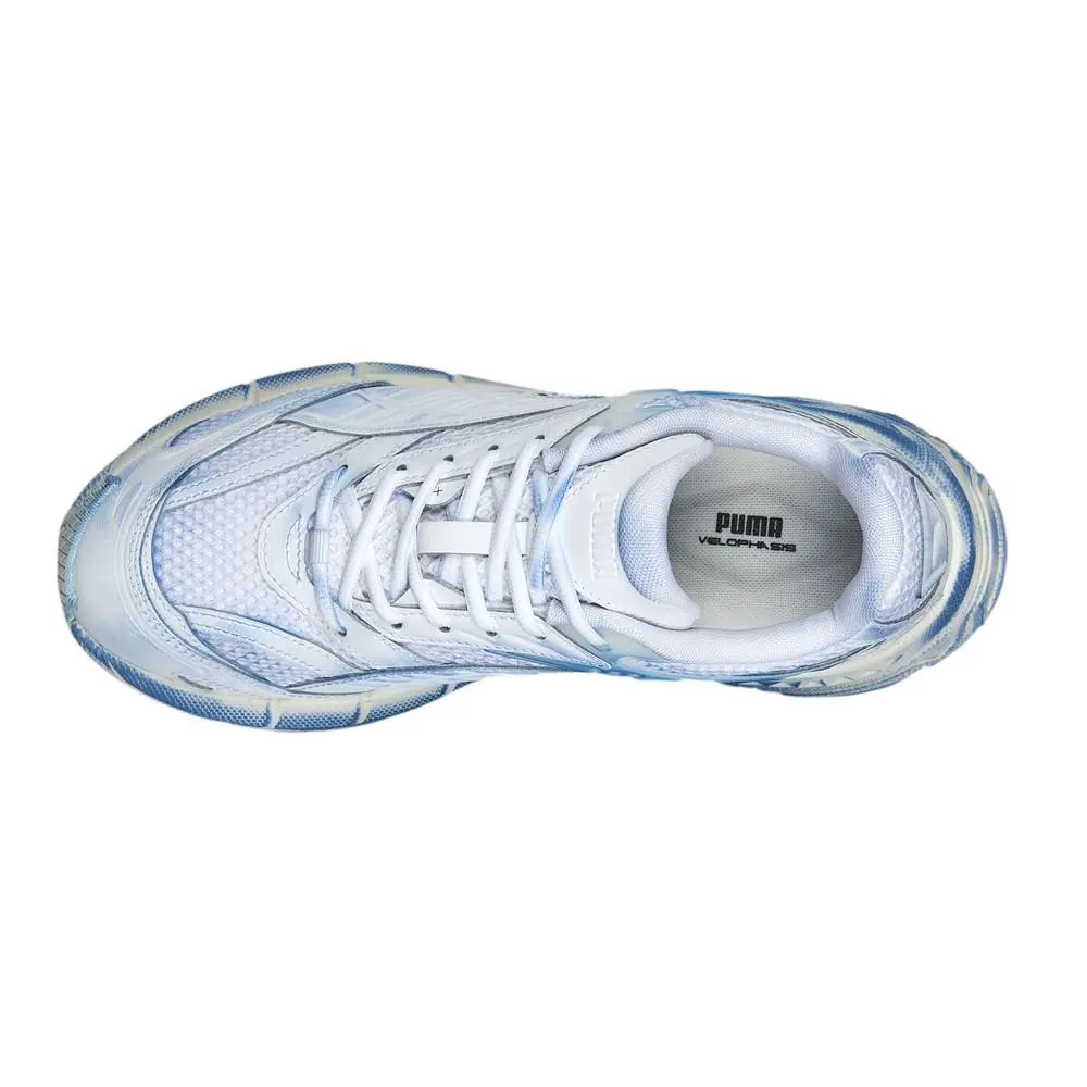 Puma shoes - PUMA Velophasis Overdye Lace Up - 39196601 - Blue 2