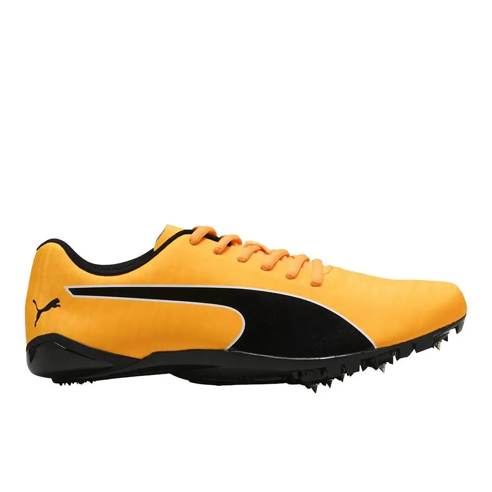Evospeed Prep Sprint 3.5 Track Field Sprinting Spikes Mens Orange Sneakers by Puma