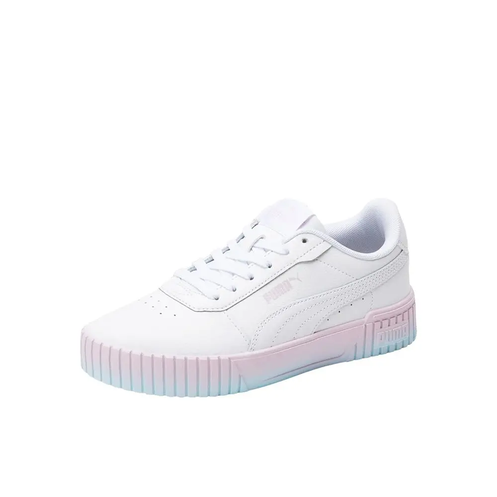 Puma shoes - PUMA Carina 2.0 Gradient Lace Up  Youth - 39359901 - White 0