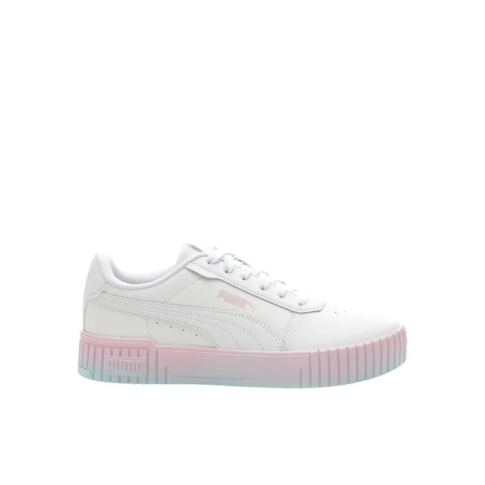 Puma shoes - PUMA Carina 2.0 Gradient Lace Up  Youth - 39359901 - White 7