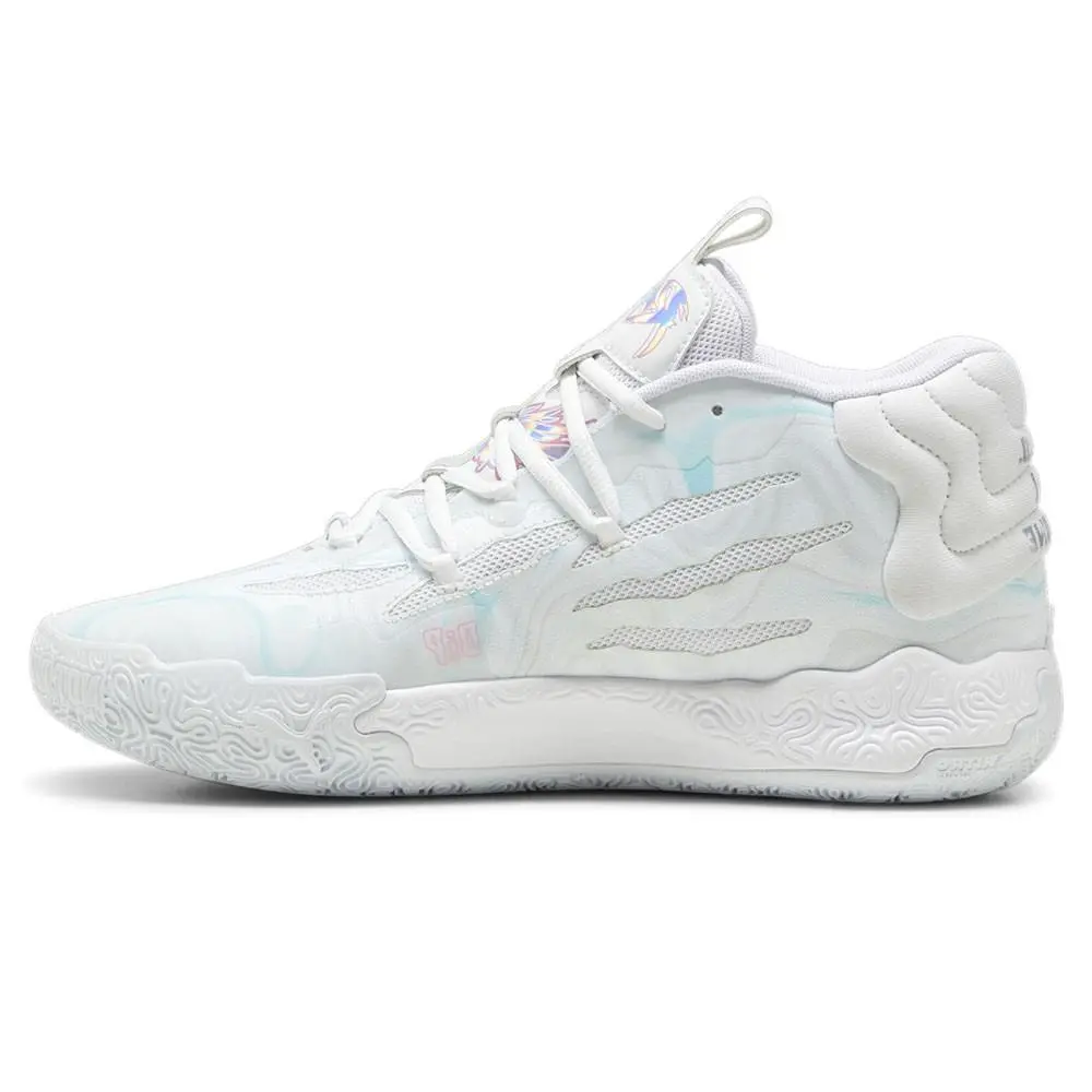 Puma shoes - PUMA Mb.03 Iridescent Basketball - Iridescent Basketball - 37990401 - White 1