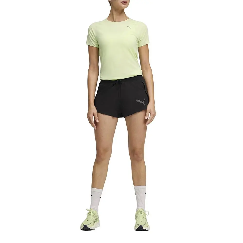 Puma clothing - PUMA Lightspeed Ultraweave 2 Inch Split Athletic Shorts - 52843401 - Black 5