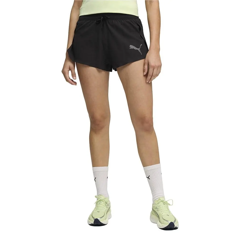 Puma clothing - PUMA Lightspeed Ultraweave 2 Inch Split Athletic Shorts - 52843401 - Black 8