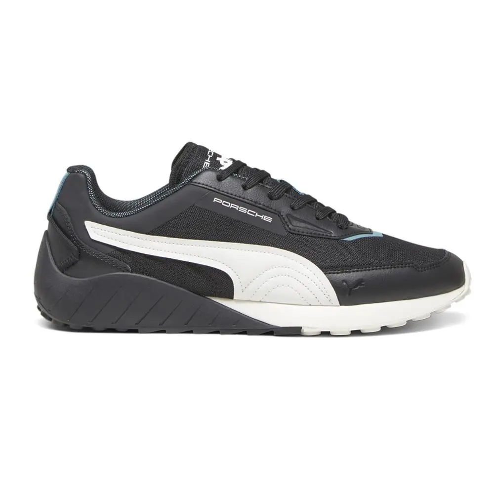 Porsche Legacy Speedfusion Lace Up Mens Black Sneakers Casual Shoes 307778 by Puma