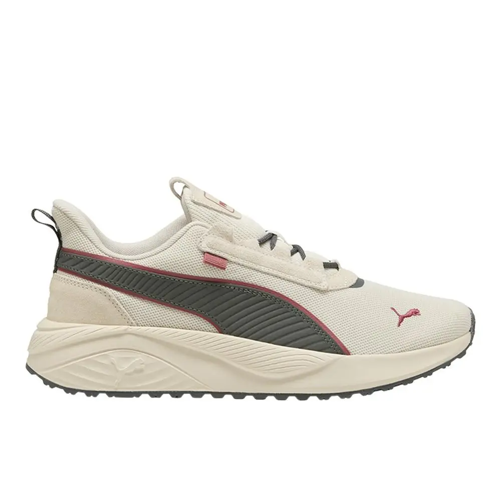 Pacer 23 Street Suede Lace Up Mens Off White Sneakers Casual Shoes 4032720 by Puma