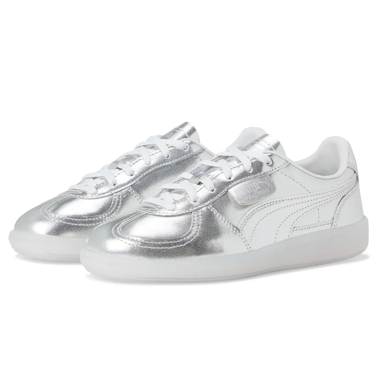 Children Unisex Sneakers Athletic Shoes Puma Kids Palermo Chrome