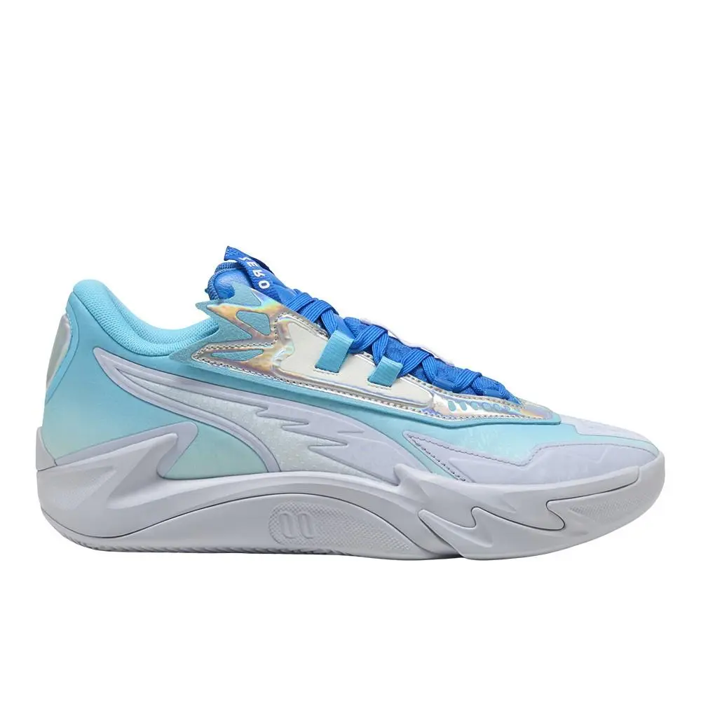 Puma Scoot Zeros Ii Crystal Basketball Mens Blue Sneakers Athletic Shoes 312226