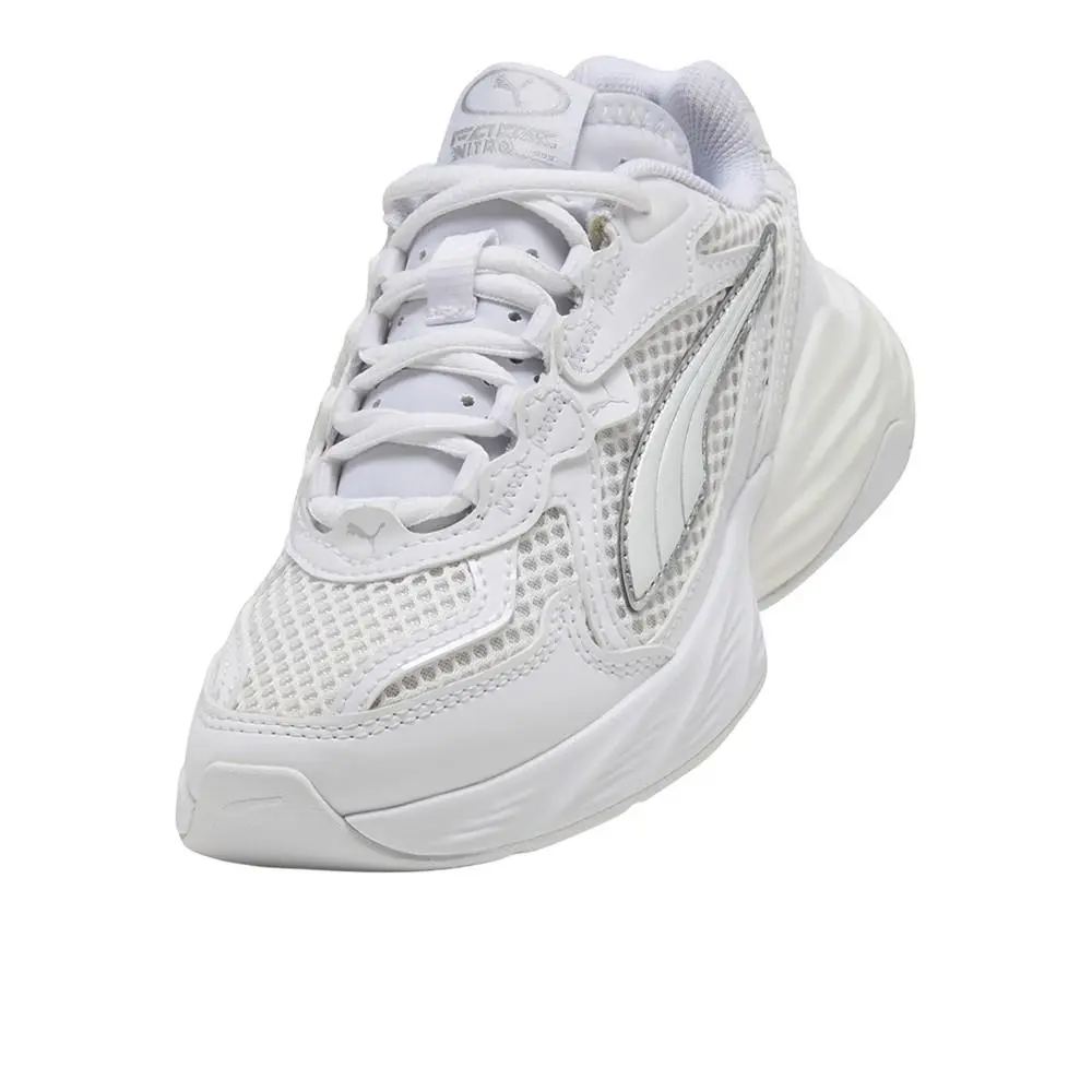 Puma shoes - PUMA Fade Nitro Lace Up  Youth - 40688804 - White 4
