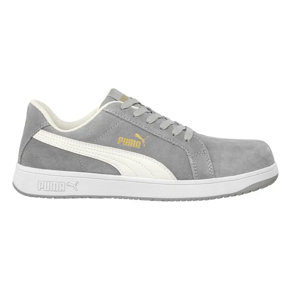 Puma Safety Iconic Low Slip Resistant Composite Toe Work Mens Grey 640035