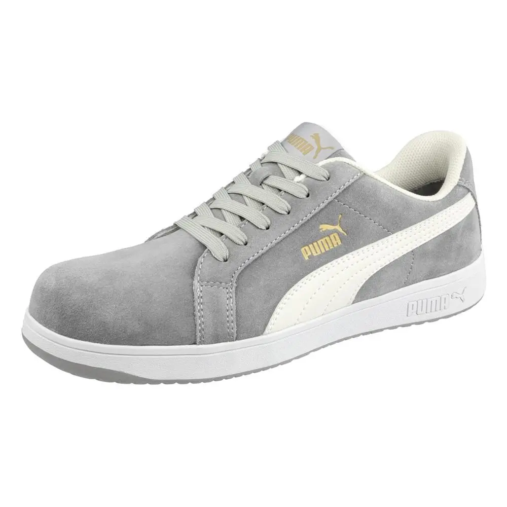 Puma shoes - PUMA Safety Iconic Low Slip Resistant Composite Toe Work - 640035 - Grey 5